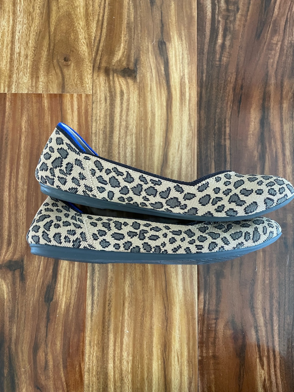 Rothy’s Round Toe Flats size 8.5 Leopard Print - Picture 6 of 7